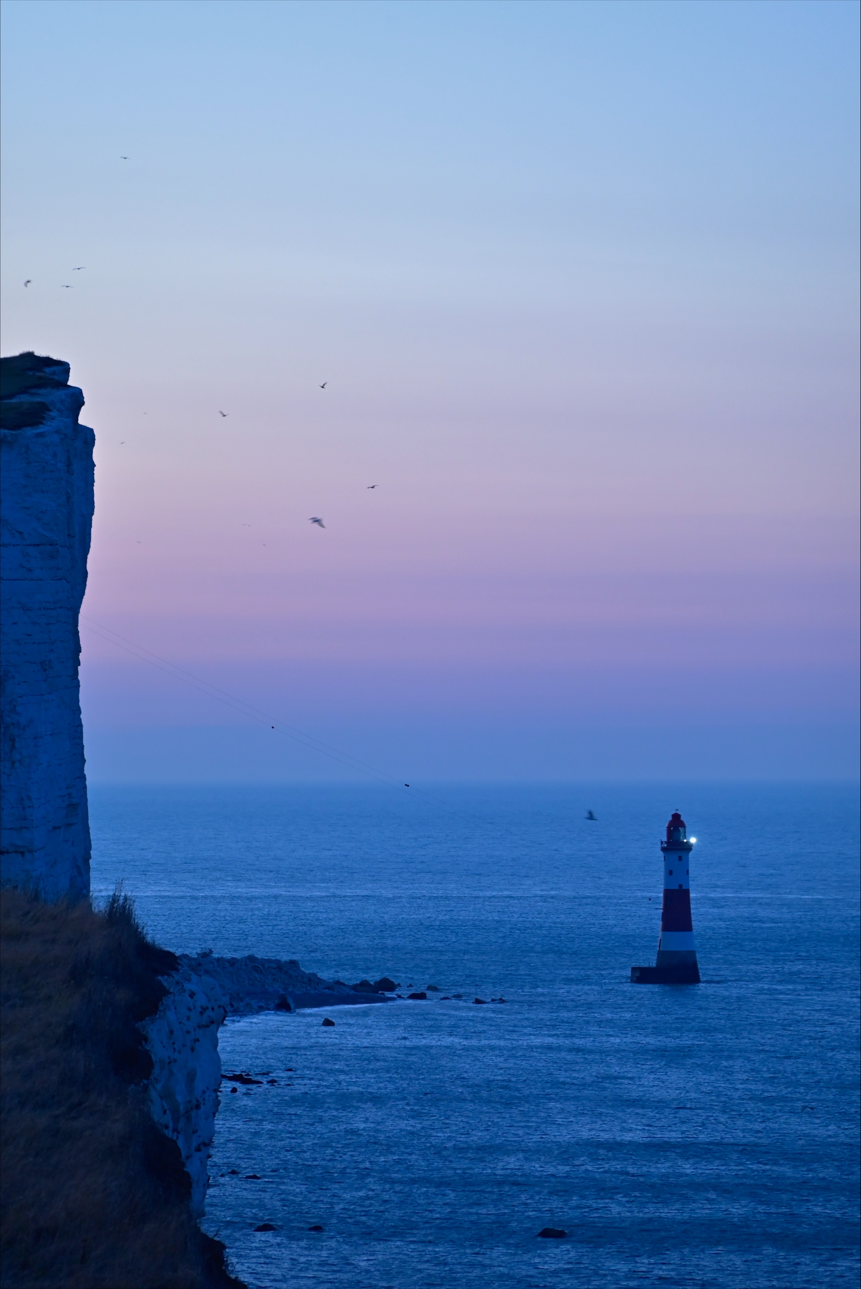 Beachy Head Lighthouse, Dawn